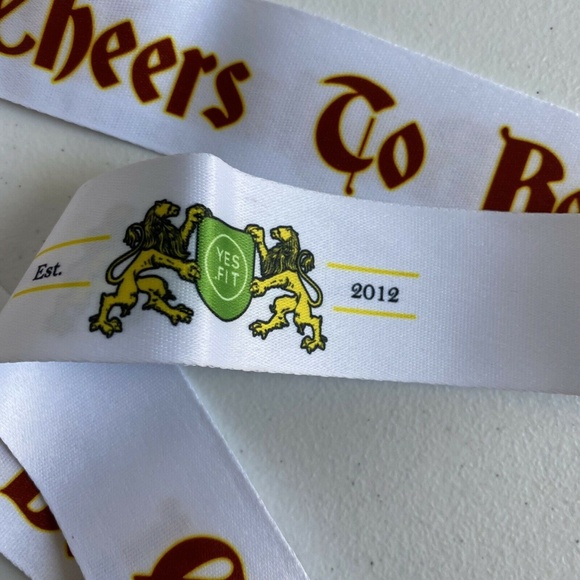 Yes Fit Running Club Cheers to Belgian Beer Medal Walk run cycle bike 81.5 miles - Picture 4 of 6